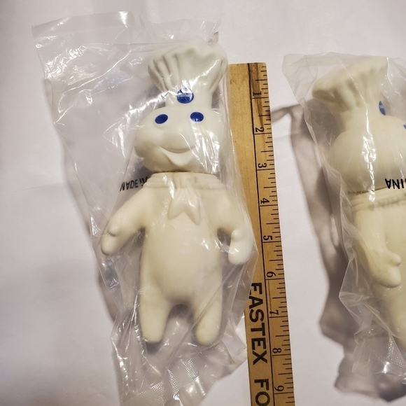 NEW VTG TPC 1971 Pillsbury Doughboy Poppin' fresh swival head vinyl Doll - Picture 5 of 6